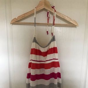 Gap colorful striped halter top